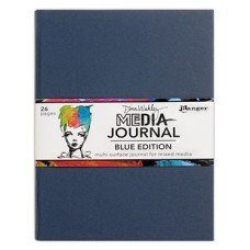 Dina Wakley Media Journal - Blue Edition 