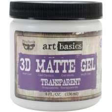 Art Basics 3D Matte Gel Transparent