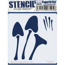  PM040 - Mini Stencil {Alison Bomber}