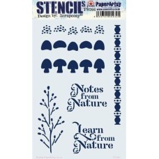 Scrapcosy Large Stencil 266