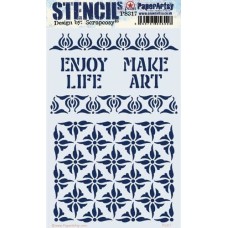 Scrapcosy Large Stencil 317