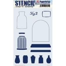 Scrapcosy Large Stencil 318