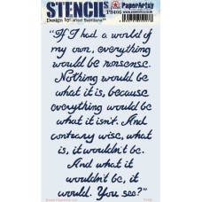 Nicci Battilana Large Stencil 406