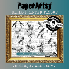 Printed Tissue - Birds Printed Tissue - Birds