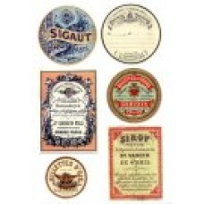 French Labels 2 Rice Paper