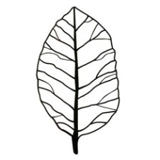 Leaf Mask Stencil Leaf Mask Stencil