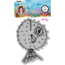 Art By Marlene So Fish-Ticated Cling Stamp - Harry (Blowfish)