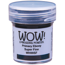 Wow Primary Ebony Super Fine 15ml Wow Primary Ebony Super Fine 15ml